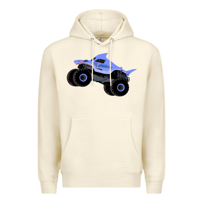 Monster Truck Megalodon Premium Hoodie by linhVisuals | Teevron