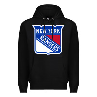 Black Ny rangers Premium Hoodie - linhVisuals