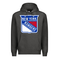 Charcoal Heather Ny rangers Premium Hoodie - linhVisuals