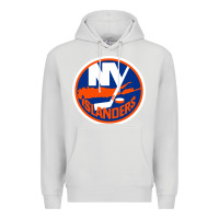Dove Grey Ny islanders Premium Hoodie - linhVisuals