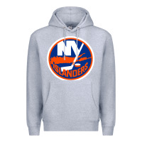 Heather Grey Ny islanders Premium Hoodie - linhVisuals