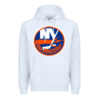 White Ny islanders Premium Hoodie - linhVisuals