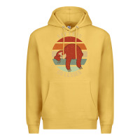 Antique Gold say less do lesser funny sloth Premium Hoodie - linhVisuals