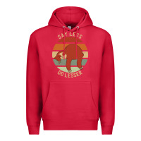 Cardinal say less do lesser funny sloth Premium Hoodie - linhVisuals