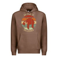 Chestnut say less do lesser funny sloth Premium Hoodie - linhVisuals