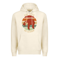 Tofu say less do lesser funny sloth Premium Hoodie - linhVisuals