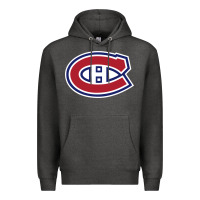 Charcoal Heather canadiens Premium Hoodie - linhVisuals