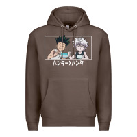 Coffee gon killua Premium Hoodie - linhVisuals