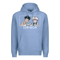 Colony Blue gon killua Premium Hoodie - linhVisuals