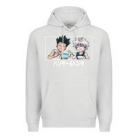Dove Grey gon killua Premium Hoodie - linhVisuals
