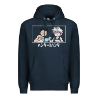 Navy gon killua Premium Hoodie - linhVisuals