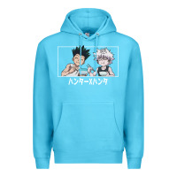 Ocean Blue gon killua Premium Hoodie - linhVisuals