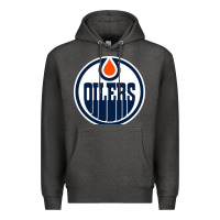 Charcoal Heather oilers Premium Hoodie - linhVisuals