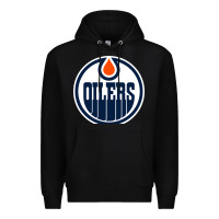 Black oilers Premium Hoodie - linhVisuals