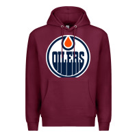Burgundy oilers Premium Hoodie - linhVisuals