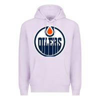 Lilac oilers Premium Hoodie - linhVisuals