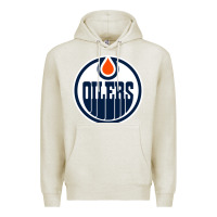Oatmeal Heather oilers Premium Hoodie - linhVisuals