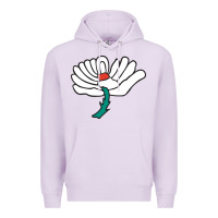 Lilac yorkshire county cricket club Premium Hoodie - linhVisuals