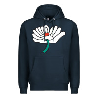 Navy yorkshire county cricket club Premium Hoodie - linhVisuals