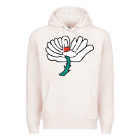 Pale Pink yorkshire county cricket club Premium Hoodie - linhVisuals