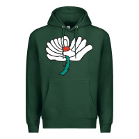 Sports Green yorkshire county cricket club Premium Hoodie - linhVisuals