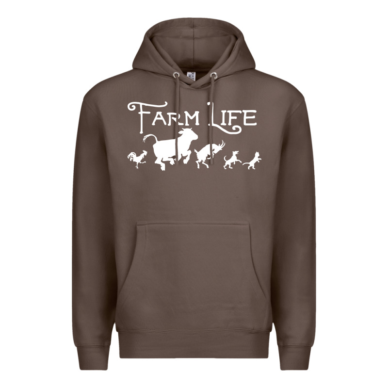 Farm Life Animal Premium Hoodie by linhVisuals | Teevron