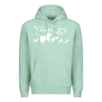 Seafoam FARM LIFE ANIMAL Premium Hoodie - linhVisuals