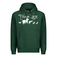 Sports Green FARM LIFE ANIMAL Premium Hoodie - linhVisuals