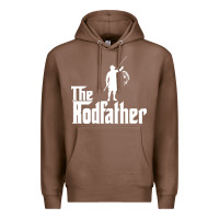 Chestnut Fishing The Rodfather Premium Hoodie - linhVisuals