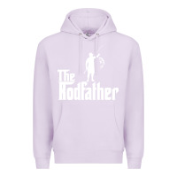 Lilac Fishing The Rodfather Premium Hoodie - linhVisuals