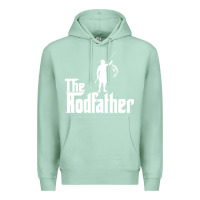 Seafoam Fishing The Rodfather Premium Hoodie - linhVisuals