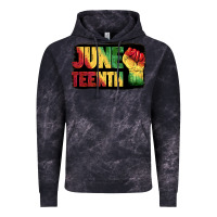 Cloud Black juneteenth Vintage Hoodie - BarkalooDesign