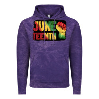Cloud Purple juneteenth Vintage Hoodie - BarkalooDesign