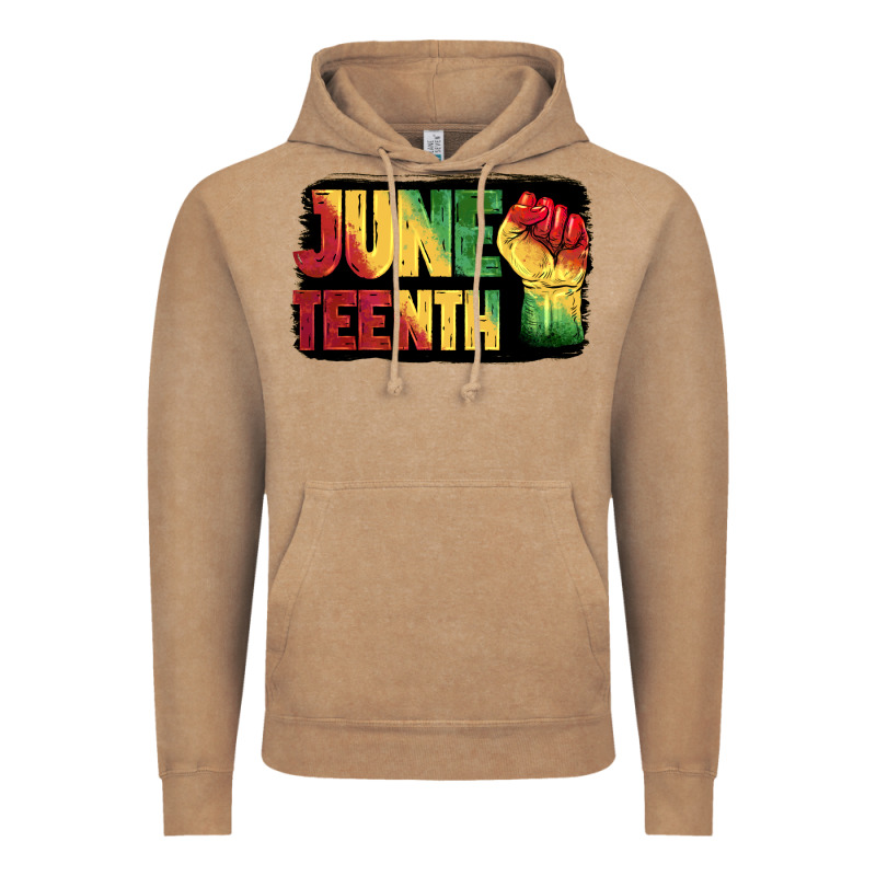 Juneteenth Vintage Hoodie by BarkalooDesign | Teevron