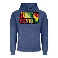 Vintage Denim juneteenth Vintage Hoodie - BarkalooDesign