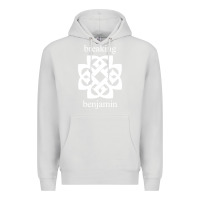 Dove Grey BREAKING BENJAMIN - BLACK AND WHITE Premium Hoodie - linhVisuals