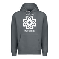 Rock BREAKING BENJAMIN - BLACK AND WHITE Premium Hoodie - linhVisuals
