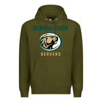 Army Green bemidji state beavers, gear Premium Hoodie - linhVisuals