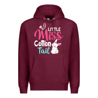 Burgundy little miss cottontail easter Premium Hoodie - linhVisuals