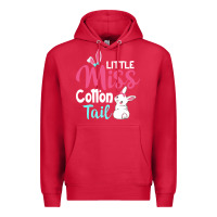 Cardinal little miss cottontail easter Premium Hoodie - linhVisuals