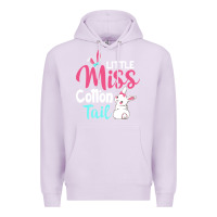 Lilac little miss cottontail easter Premium Hoodie - linhVisuals