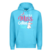 Ocean Blue little miss cottontail easter Premium Hoodie - linhVisuals