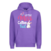 Purple little miss cottontail easter Premium Hoodie - linhVisuals