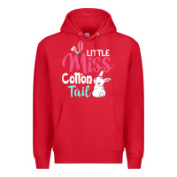 Red little miss cottontail easter Premium Hoodie - linhVisuals