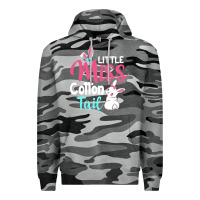 Slate Camo little miss cottontail easter Premium Hoodie - linhVisuals