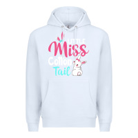 White little miss cottontail easter Premium Hoodie - linhVisuals