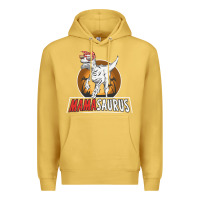Antique Gold mamasaurus Premium Hoodie - linhVisuals