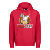 Cardinal mamasaurus Premium Hoodie - linhVisuals