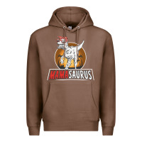 Chestnut mamasaurus Premium Hoodie - linhVisuals