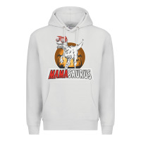 Dove Grey mamasaurus Premium Hoodie - linhVisuals